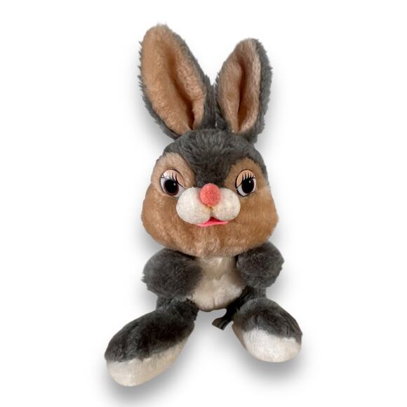 Disney Thumper Vintage 80s Rabbit Plush Bambi Knickerbocker Style 11in - Picture 2 of 9